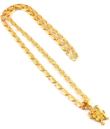 Jewar Mandi - Gold Pendant ( Pack of 1 )