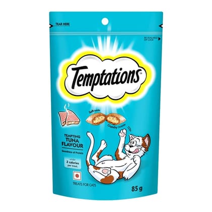 Temptations Cat treat Tuna Flavour 85g Temptations Cat treat Tuna Flavour 85g