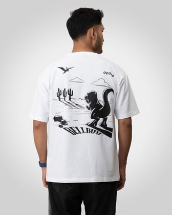 No internet graphic Unisex oversized T-shirt-S