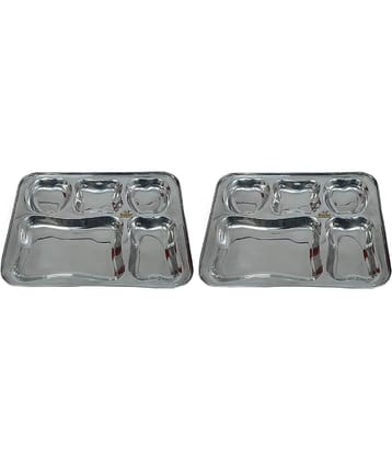 SAGER 2 Pcs Stainless Steel Partition Plate