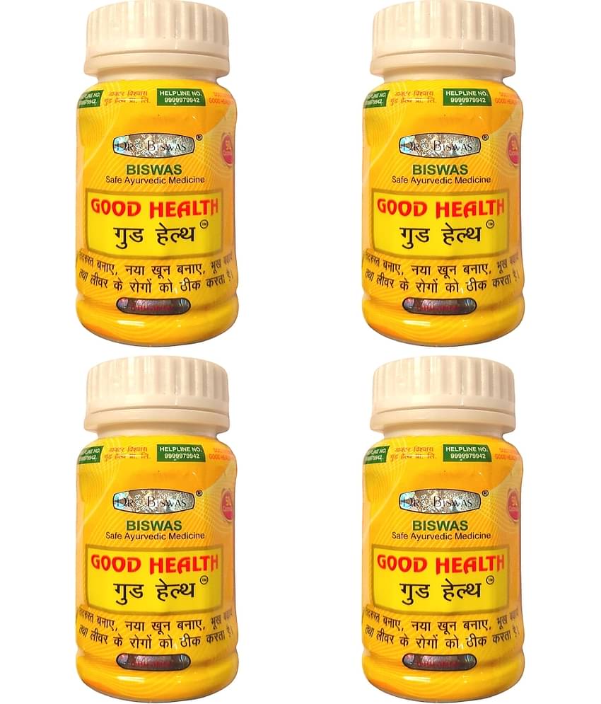 Dr. Biswas Good Health Ayurvedic Capsule Pack of 4