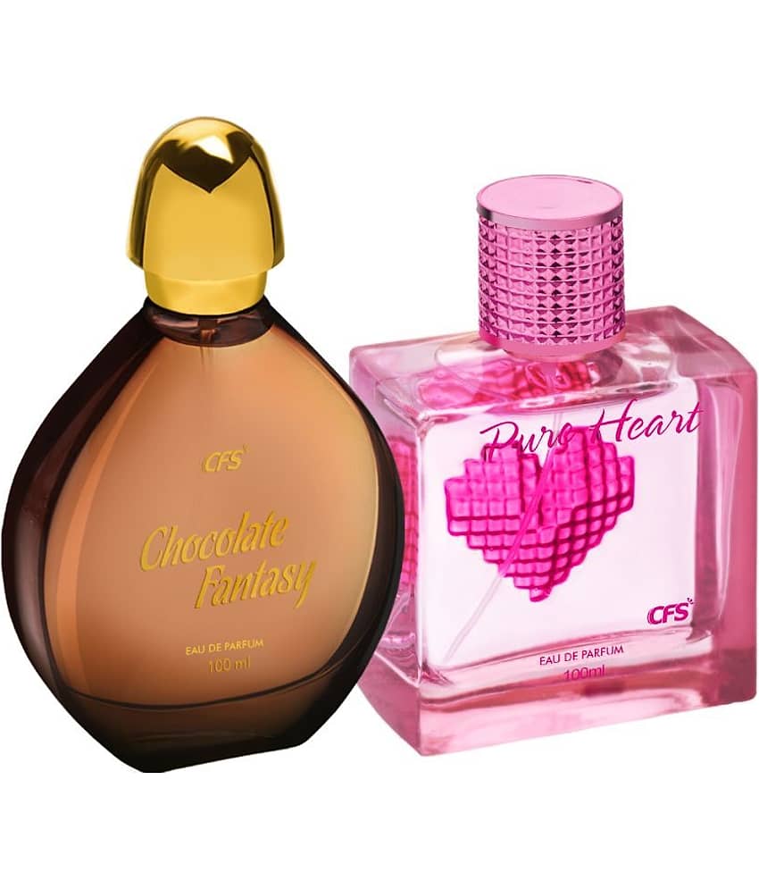 CFS Chocolate Fantasy & Pure Heart Pink EDP Long Lasting Perfume