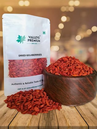 Valleys Premium Dried Goji Berries 400 Gram Valleys Premium Dried Goji Berries 400 Gram