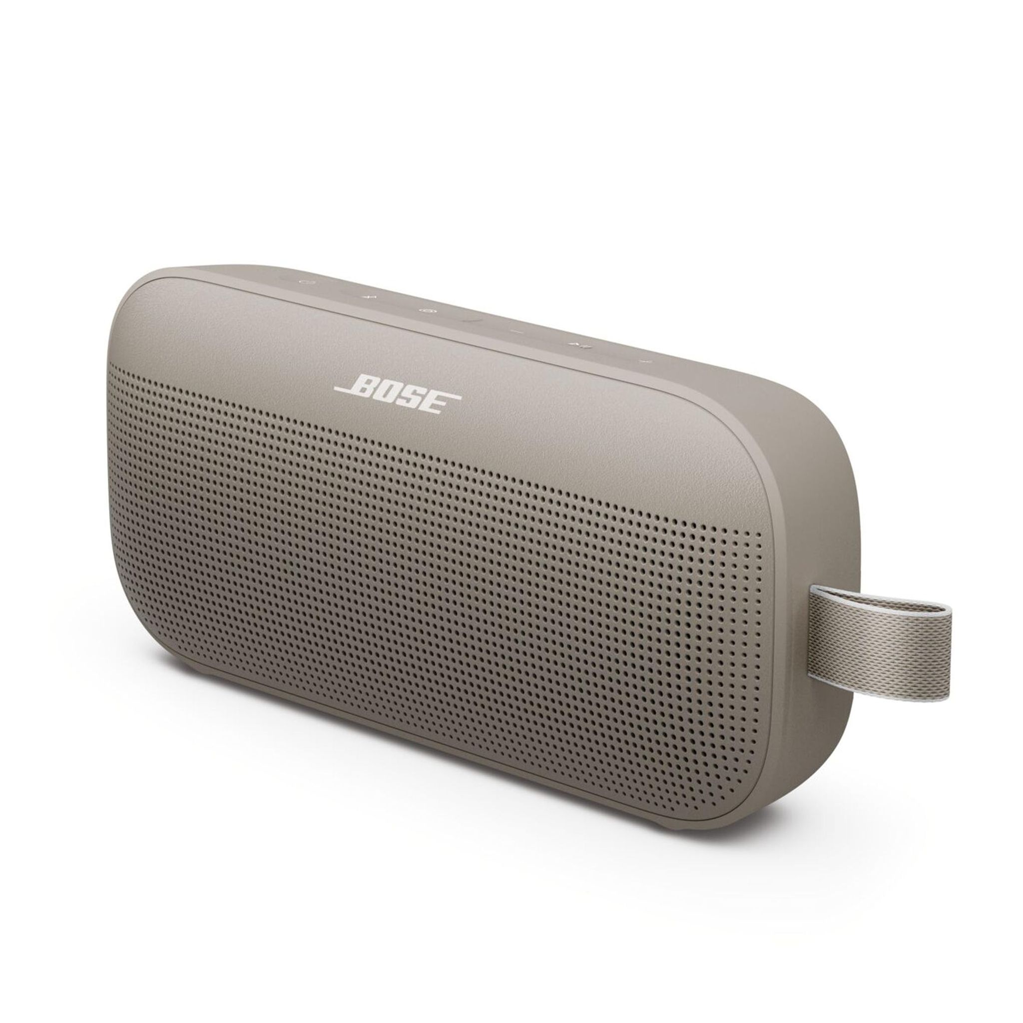Bose New SoundLink Flex Portable Bluetooth Speaker (2nd Gen), Portable Outdoor Speaker with Hi-Fi Audio, Up to 12 Hours Battery Life, Waterproof and Dustproof, Sandstone Bose New SoundLink Flex Portable Bluetooth Speaker (2nd Gen), Portable Outdoor Speak