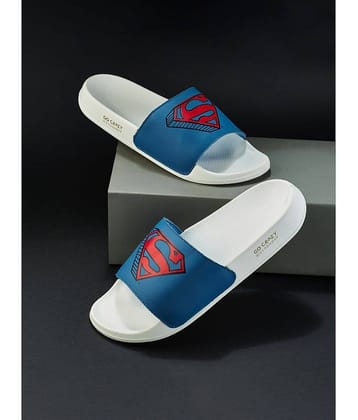 Campus Blue Men's Slide Flip Flop