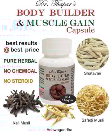Dr. Thapar'S Body Builder & Muscle Gain 60 Capsule 500 Mg
