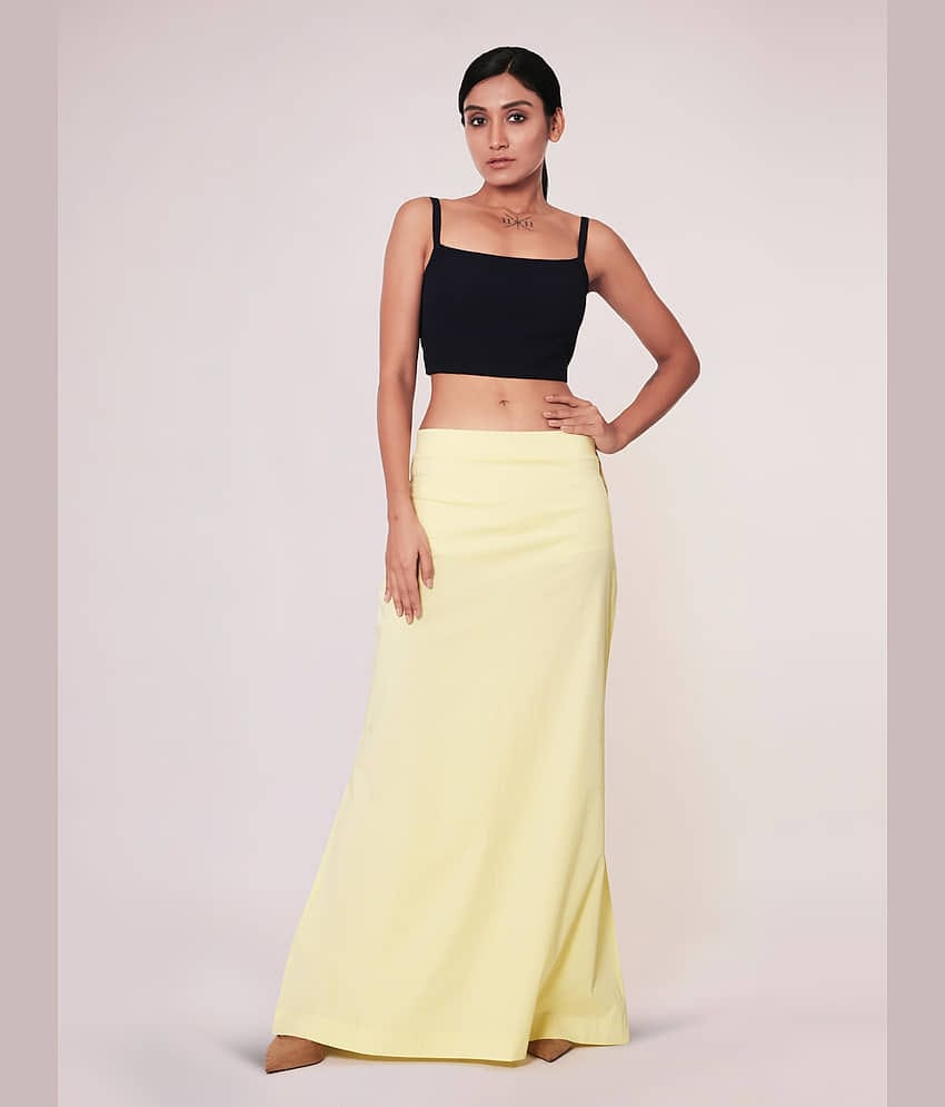 Perfect cloth store Cotton Petticoat ( Yellow , )