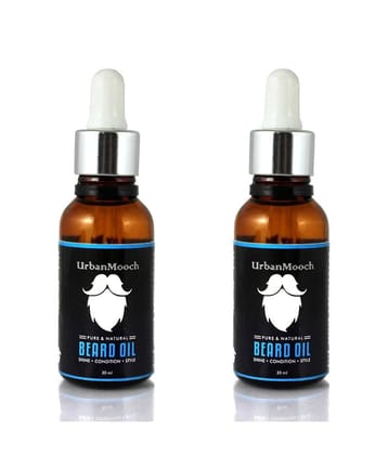 UrbanMooch Healthy Beard Oil Vitamin E 60 ml Pack of 2
