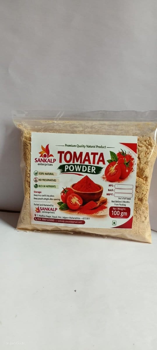 Sankalp Enterprises Tomata Powder (100g) | 100% Natural & Preservative-Free | Culinary Seasoning