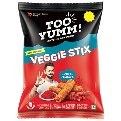 Too Yumm! Veggie Stix - Chilli Chataka, 45 g