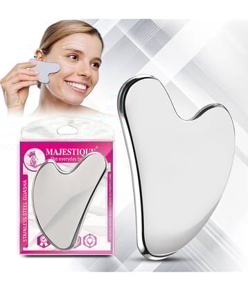 MAJESTIQUE Steel Gua Sha Facial Massager Anti Aging Skin Tightening Tool