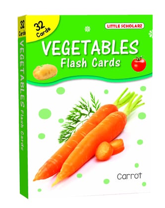 Big Flash Cards Vegetables [Card Book] [Aug 09, 2022] LS Editorial Team