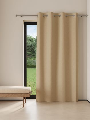 DDECOR - 100% PolyesterPlains And Textures PatternLarge Door 9 Ft|135 CM X 270 CM| -