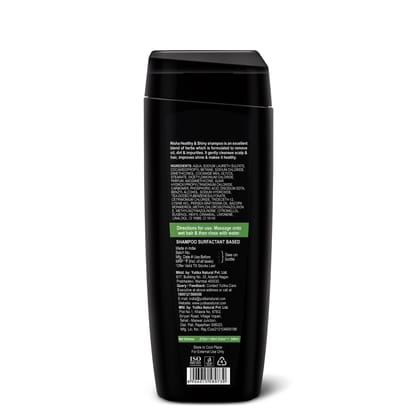 Nisha Healthy & Shiny Shampoo for Women Men 340ml, Avocado & Brahmi Shampoo for Strong Beautiful Hair