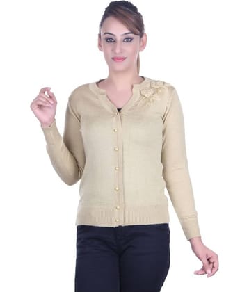 Ogarti Beige V Neck Sweater Single