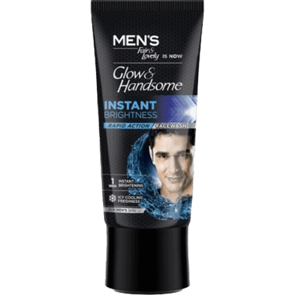 Glow & Handsome Facewash Instant Fairness Rapid Action 50g