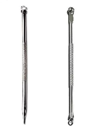 Glamezone Stainless Steel Blackhead Remover Needle Round & Pointed Tip Glamezone Stainless Steel Blackhead Remover Needle Round & Pointed Tip