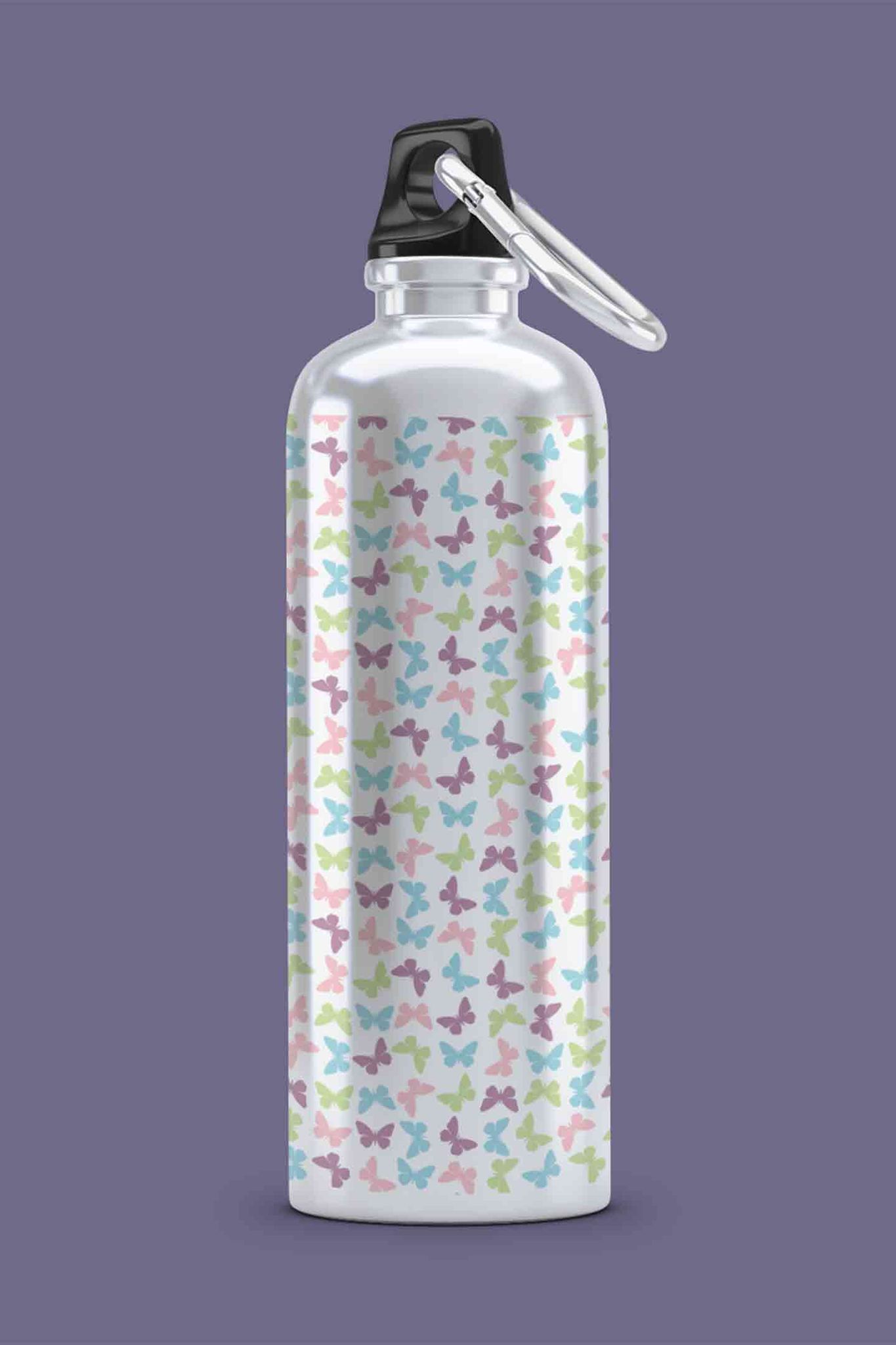 All About Butterflies Lightweight Aluminium Bottle