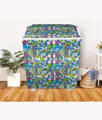 E-Retailer Single PVC Gold Washing Machine Cover for Universal Semi-Automatic