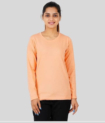 ferocious Women Cotton Solid Regular Fit Round Neck T-Shirt ( Black )