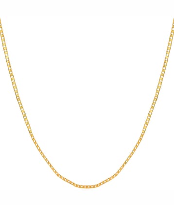 FASHION FRILL - Gold Plated Brass Chain ( Pack of 1 )