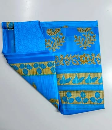 Elegant Cotton Saree with Intricate Design