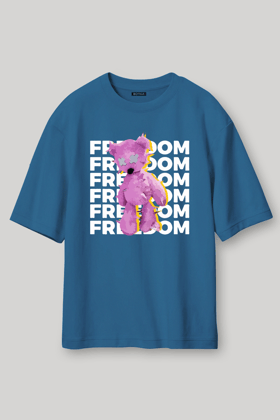 Freedom- Oversized T-Shirt-XS