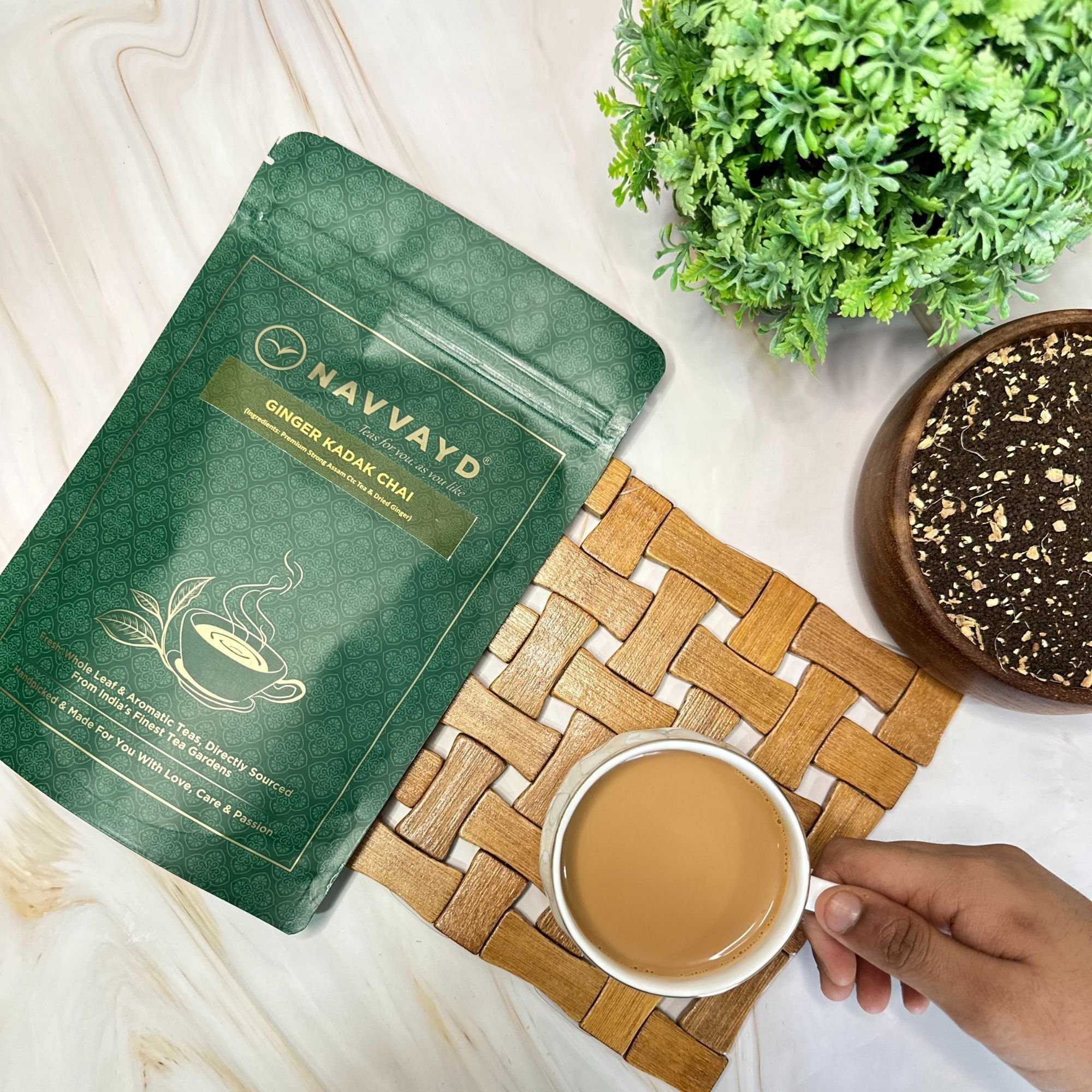 Ginger Kadak Chai