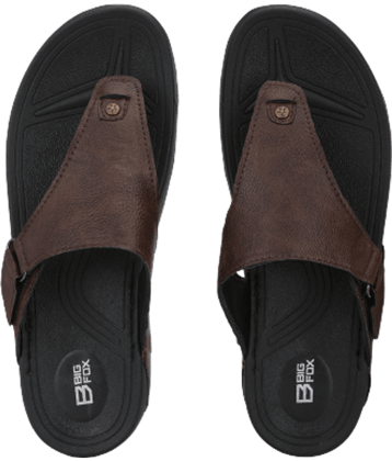 Big Fox - Brown Men's Leather Slipper