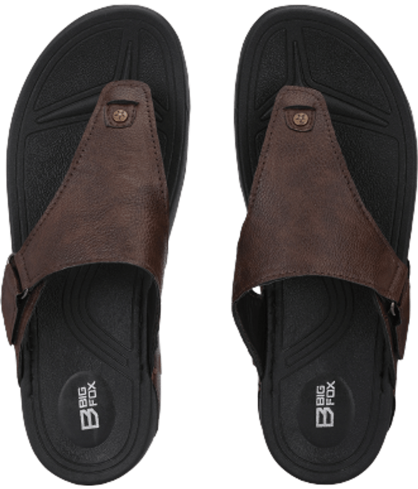 Big Fox - Brown Men's Leather Slipper