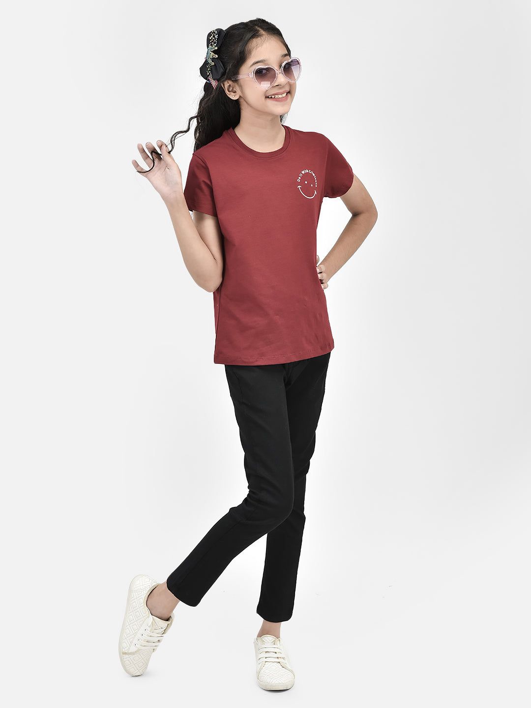 Black Stretchable Jeans-5-6Y / Black