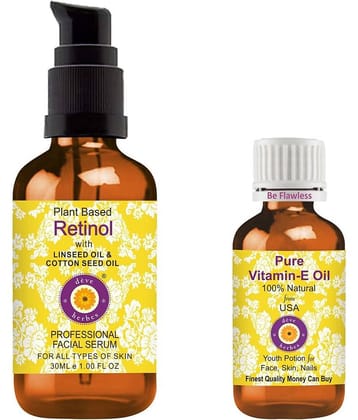 Deve Herbes - Anti-Wrinkle Face Serum For All Skin Type ( Pack of 2 )