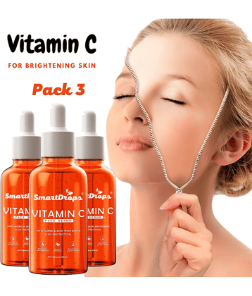 Smartdrops - Skin Toning Face Serum For All Skin Type ( Pack of 3 )