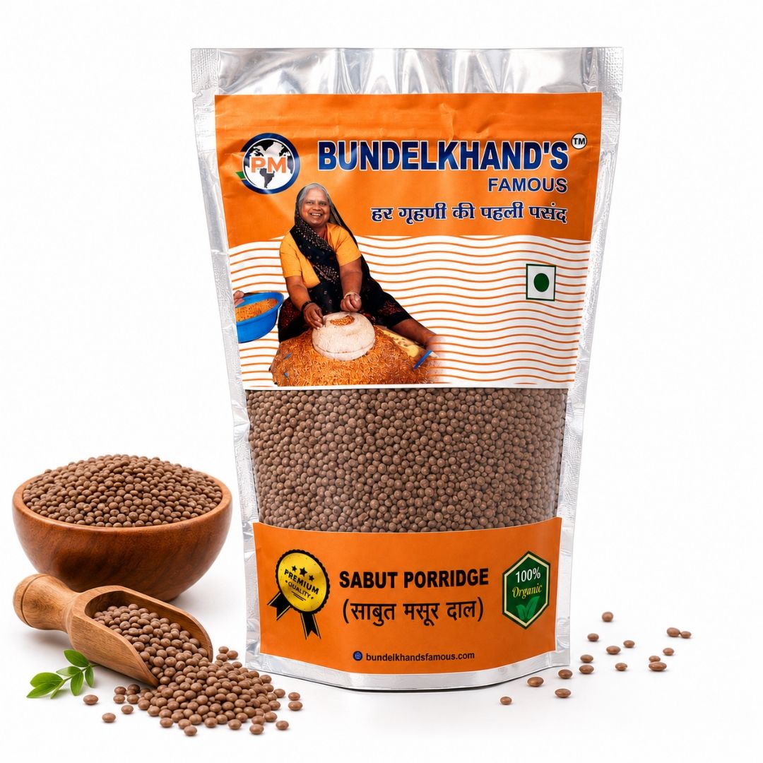Bundelkhand's Famous Sabut Masoor 1 kg