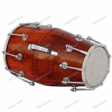 Indian Dholak Saddle Quality Wood Carry Bag Gestimmte - Wedding Dholki With Cover / dholak indian instrument