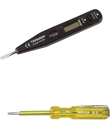 TAPARIA set of 2 hand tool combo (Digital Tester MDT82/Yellow Tester 813)