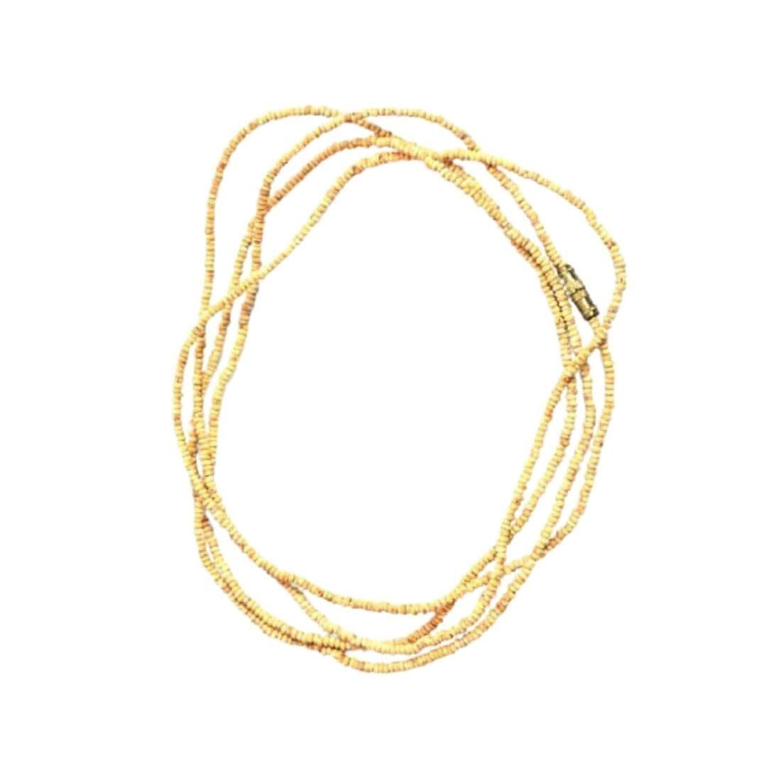 MAYAPURI Small Beads Tulsi Mala/Tulsi Kanthi Mala for Women & Men (Necklace), Brown Color