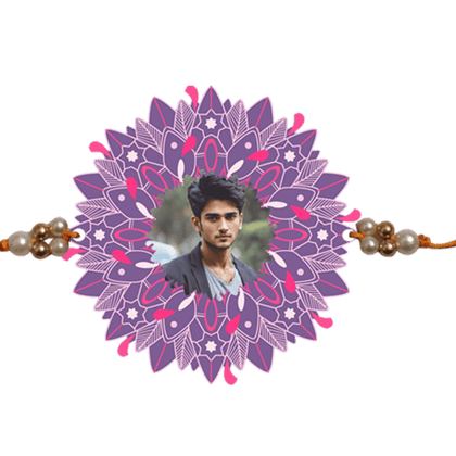 Photo Rakhi ( Customized / Personalized ) Amazing Printed Rakhi-1 Piece