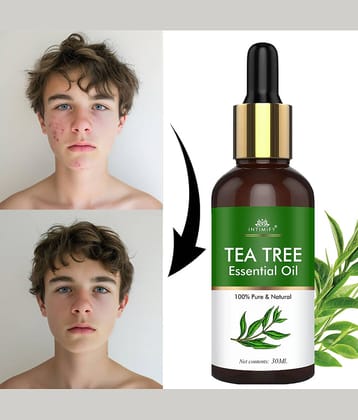 Intimify Tea Tree Essential Oil, Anti Acne Face Oil, Face Brightening & Whitening 30 mL