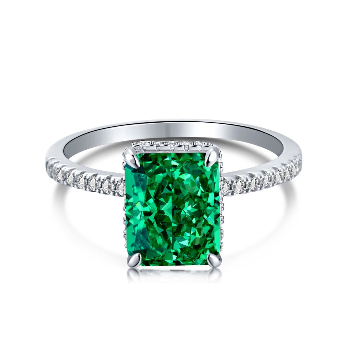 EMERALDE RING - Fine Silver-5 / Silver