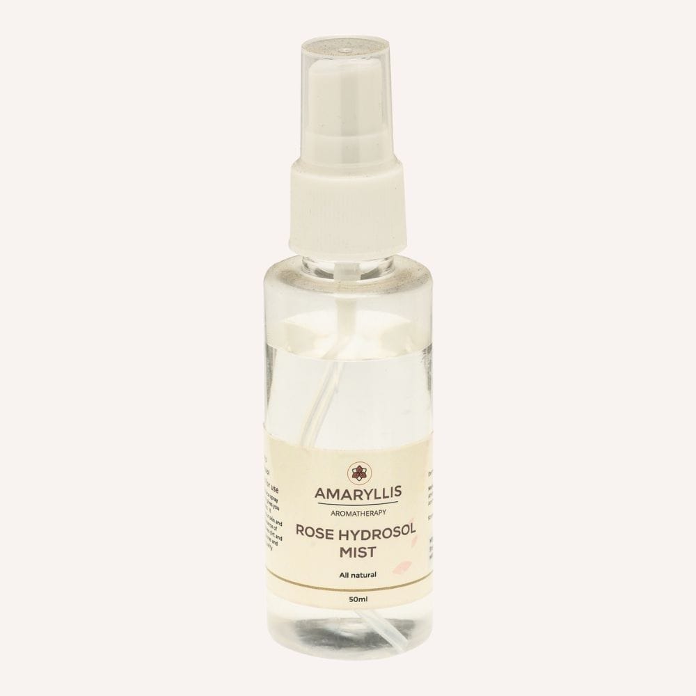 Amaryllis Pure Rose Hydrosol Facial Mist (100ml) | Natural Toner & Pore Tightener | Hydrating Skin Refresh