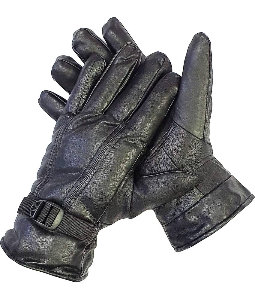 ATIPRIYA Leather Glove Unisex Leather Gym Gloves With Full-Finger Length