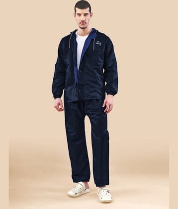 lux venus Navy Polyester Men's Rain Suit ( Pack of 1 )