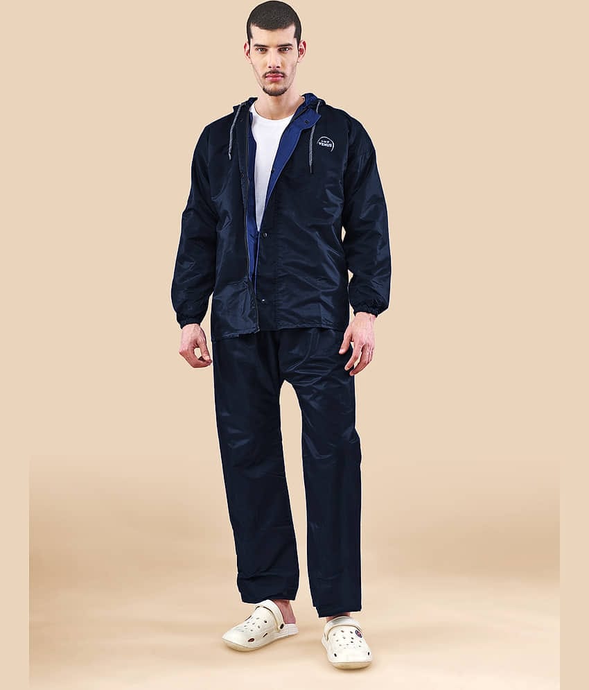 lux venus Navy Polyester Men's Rain Suit ( Pack of 1 )