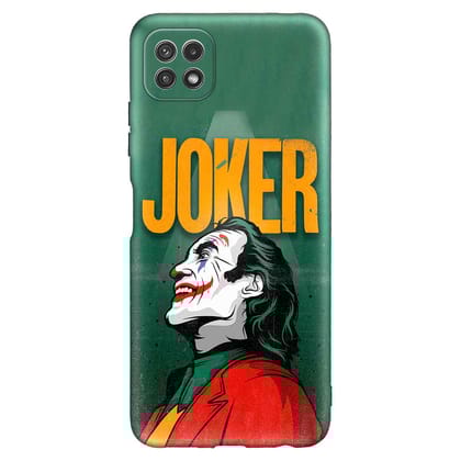 Joker Samsung A22 5G Premium Embossed Mobile cover