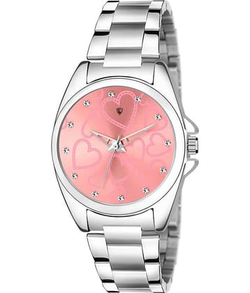 EDINARO Stainless Steel Round Womens Watch