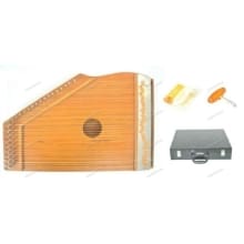 Swarmandal For Meditation with Carry Box 36 Strings Surmandal Tuning Spanner