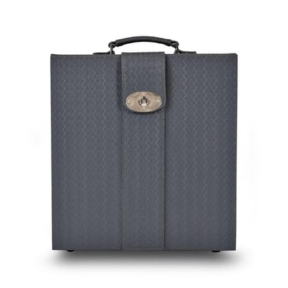 Entwine Briefcase Portable Bar Grey-Grey