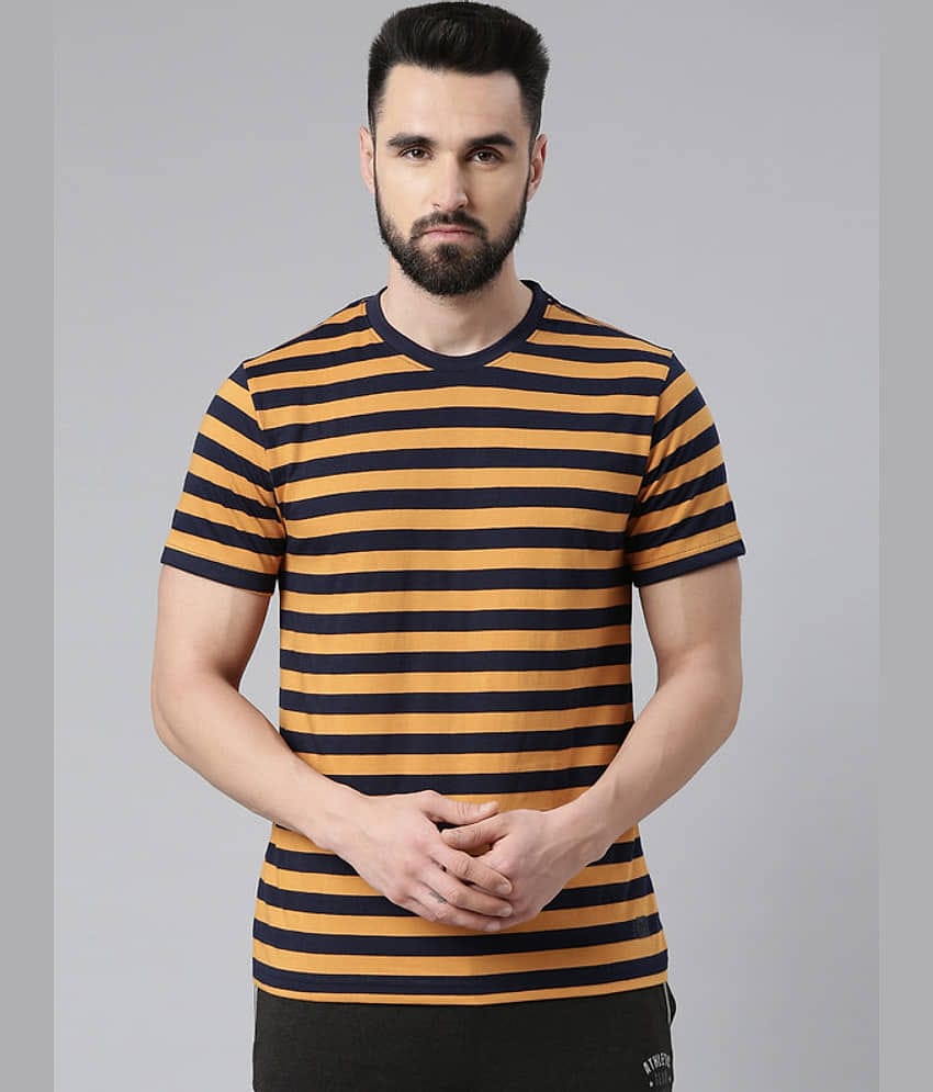 Force NXT Pack of 1 Cotton Blend Regular Fit Men's T-Shirt ( Multicolor )
