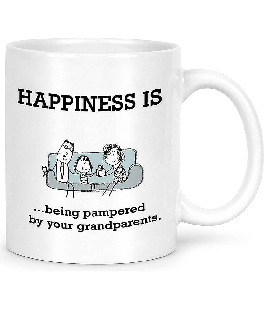 Idream Quote Printed Ceramic Coffee Mug 1 Pcs 330 mL